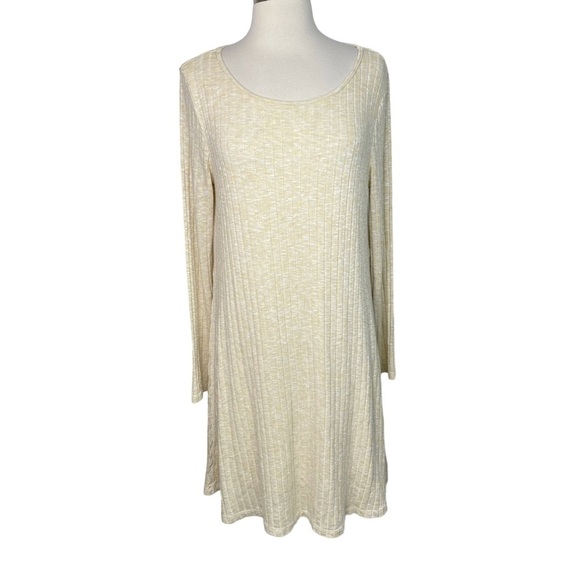 Stitch Fix l Michael Stars Jasper Ribbed Crewneck Dress in Lino, XL - Picture 1 of 11